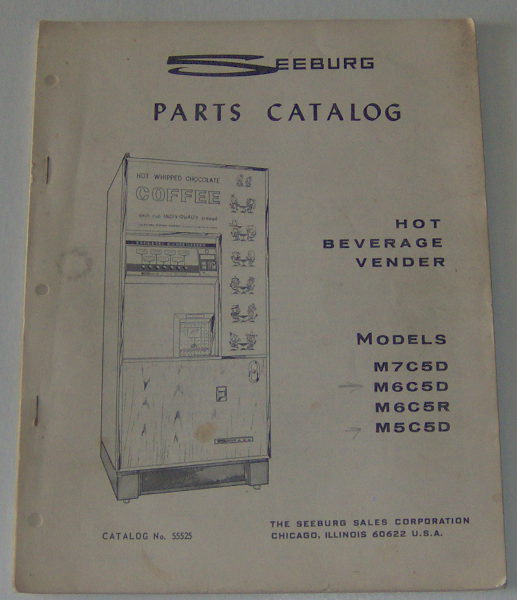 (image for) Seeburg Models M7C5D, M6C5D, M6C5R, M5C5D Parts Catalog - Click Image to Close